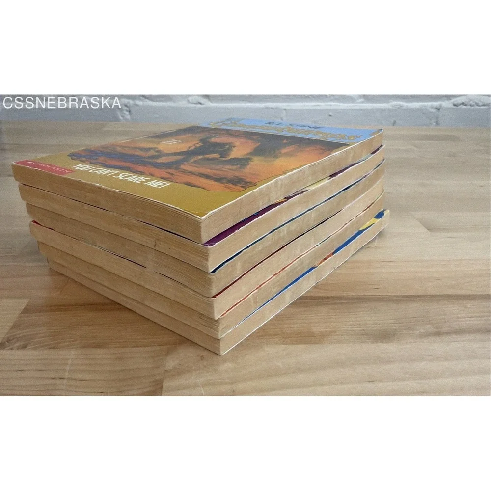 VINTAGE Goosebumps LOT of 6 Books~1990's 2st Printings‎